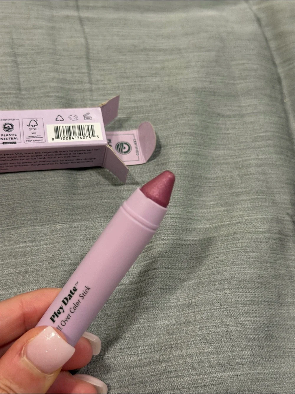 Pley Date All-Over Color Stick — Pink